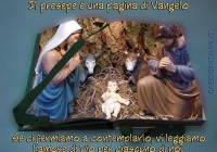 Il presepe è un pagina di Vangelo